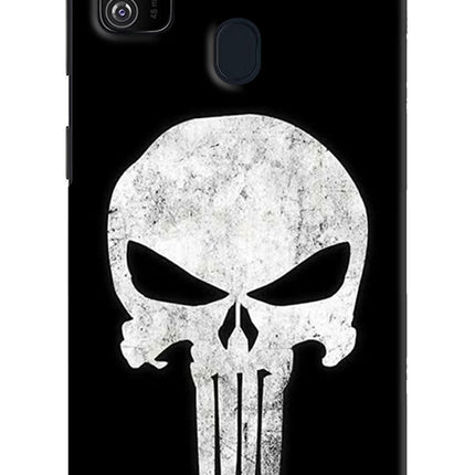 Punisher Skull Samsung M21 2020 Hard Case Back Cover by Casekaro