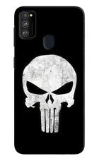 Punisher Skull Samsung M21 2020 Hard Case Back Cover by Casekaro