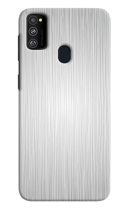 Wooden Grey Texture Samsung M21 2020 Hard Case Back Cover by Casekaro