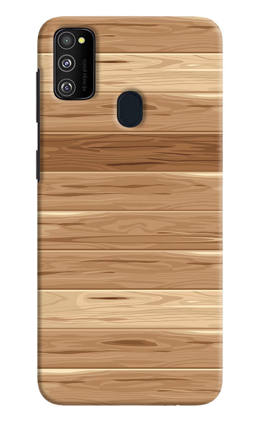 Wooden Vector Samsung M21 2020 Hard Case Back Cover by Casekaro
