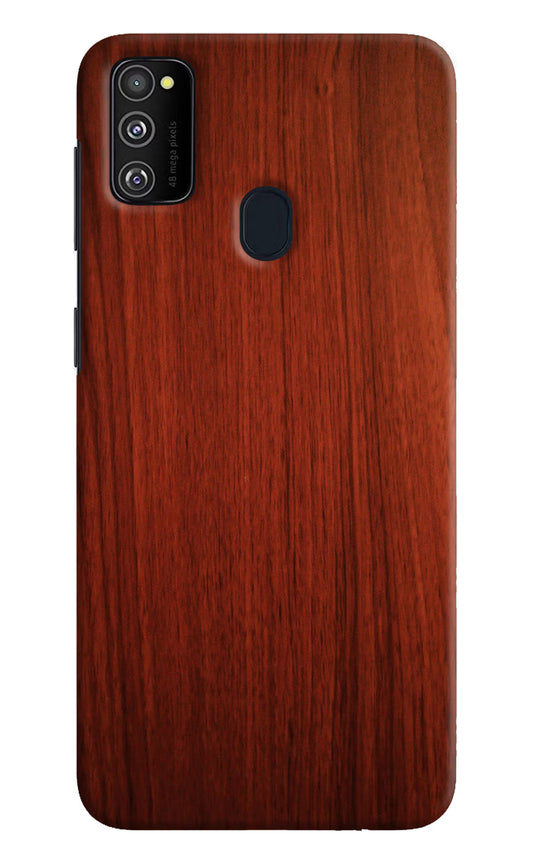 Wooden Plain Pattern Samsung M21 2020 Hard Case Back Cover by Casekaro