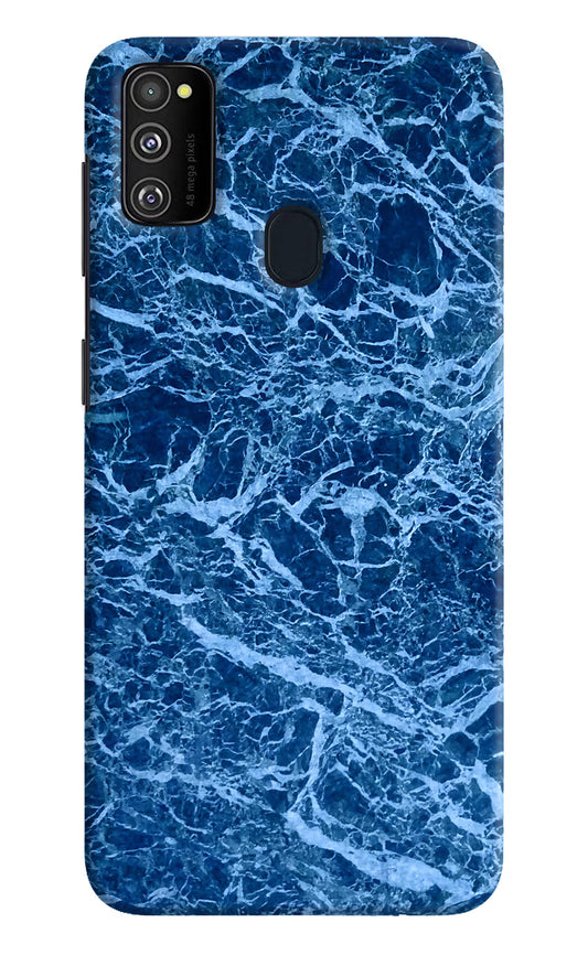 Blue Marble Samsung M21 2020 Hard Case Back Cover by Casekaro