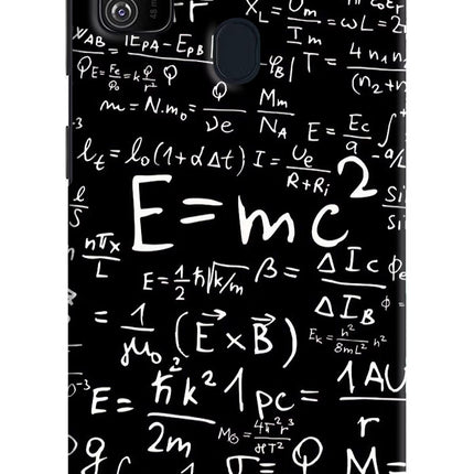 Physics Formula Samsung M21 2020 Hard Case Back Cover by Casekaro