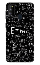 Physics Formula Samsung M21 2020 Hard Case Back Cover by Casekaro