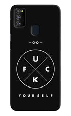 Go Fuck Yourself Samsung M21 2020 Hard Case Back Cover by Casekaro