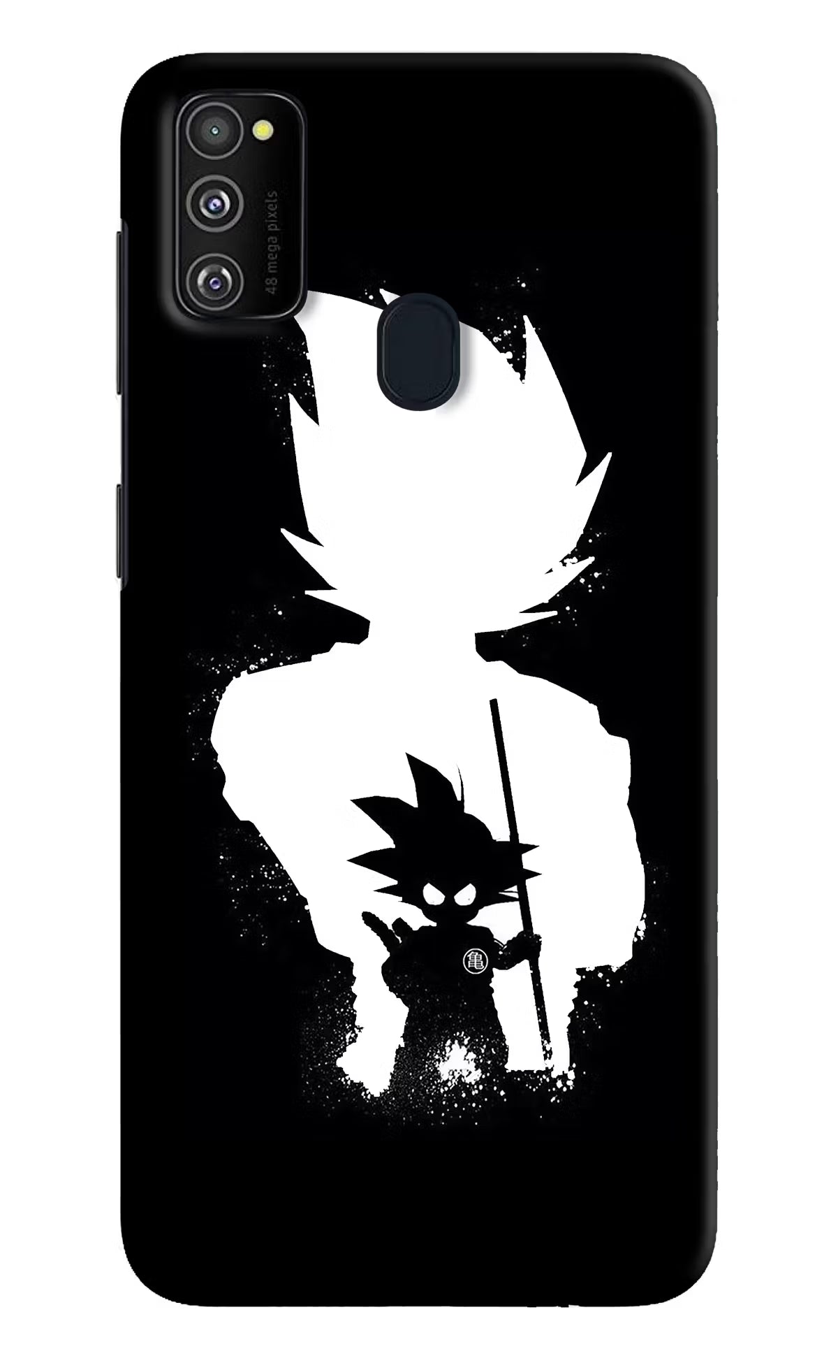 Goku Shadow Samsung M21 2020 Hard Case Back Cover by Casekaro
