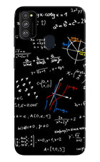 Mathematics Formula Samsung M21 2020 Hard Case Back Cover by Casekaro