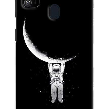 Moon Space Samsung M21 2020 Hard Case Back Cover by Casekaro