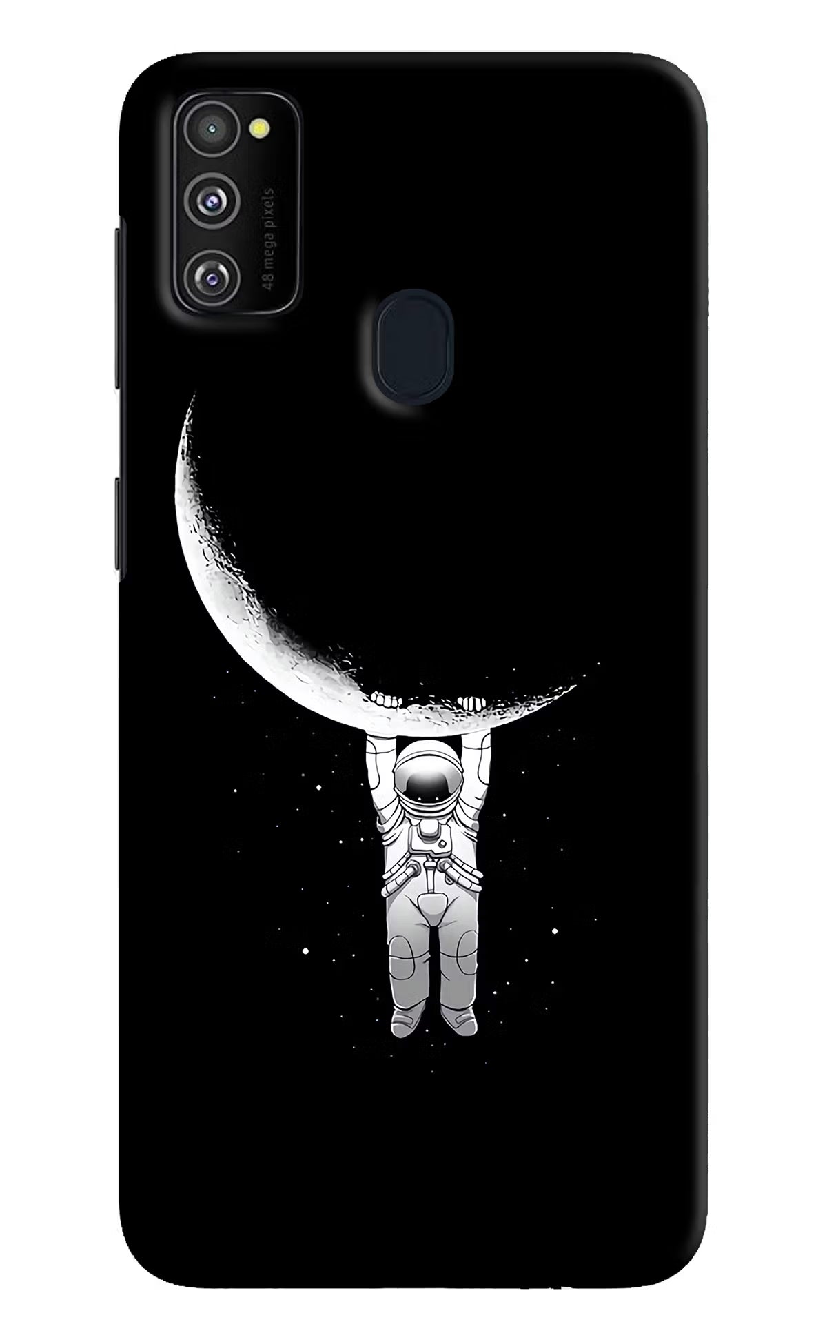 Moon Space Samsung M21 2020 Hard Case Back Cover by Casekaro