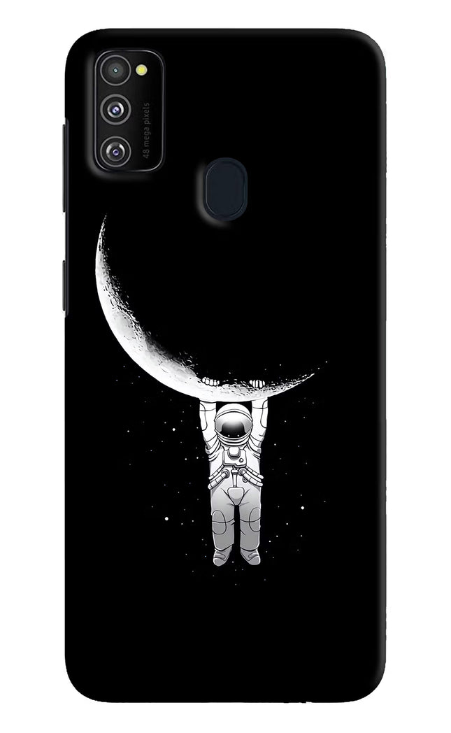 Moon Space Samsung M21 2020 Hard Case Back Cover by Casekaro