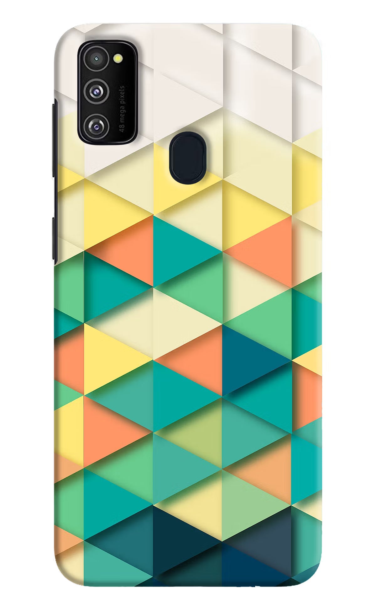 Abstract Samsung M21 2020 Hard Case Back Cover by Casekaro