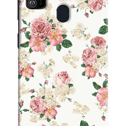 Flowers Samsung M21 2020 Hard Case Back Cover by Casekaro