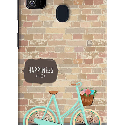 Happiness Artwork Samsung M21 2020 Hard Case Back Cover by Casekaro
