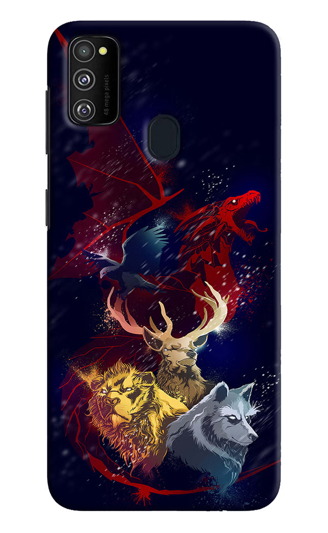 Game Of Thrones Samsung M21 2020 Hard Case Back Cover by Casekaro