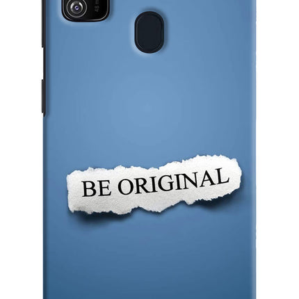Be Original Samsung M21 2020 Hard Case Back Cover by Casekaro