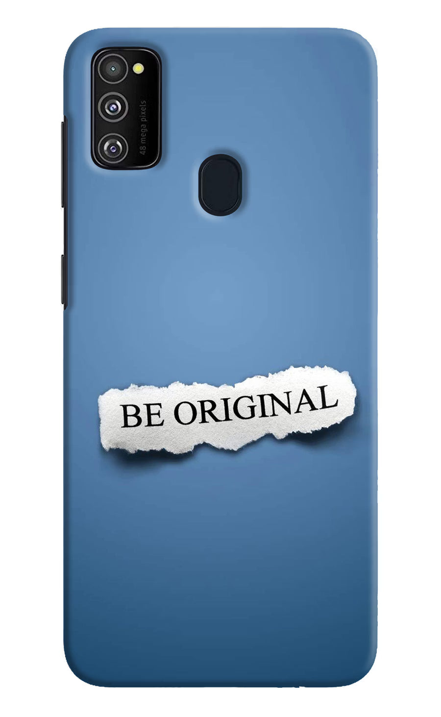 Be Original Samsung M21 2020 Back Cover, Hard case