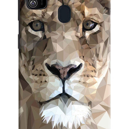 Lion Art Samsung M21 2020 Hard Case Back Cover by Casekaro