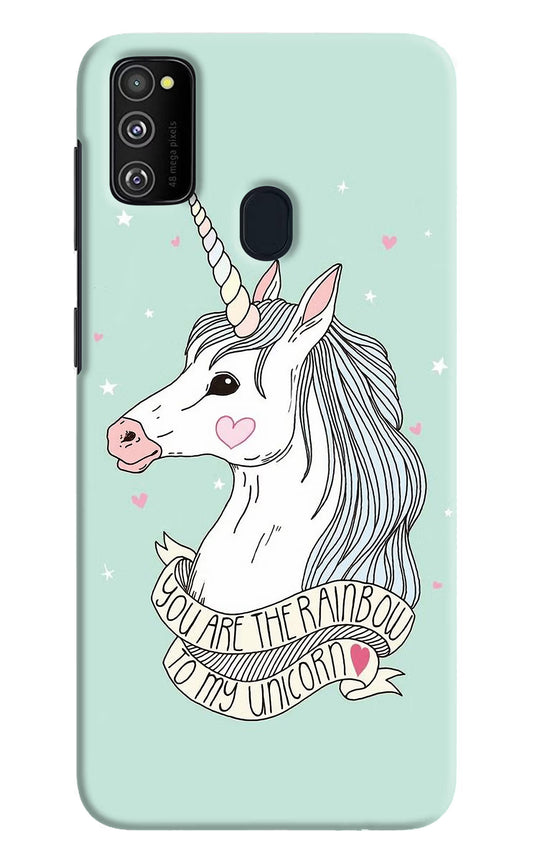 Unicorn Wallpaper Samsung M21 2020 Hard Case Back Cover by Casekaro