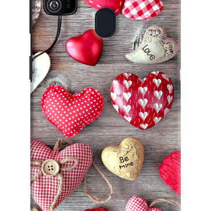 Love Wallpaper Samsung M21 2020 Hard Case Back Cover by Casekaro