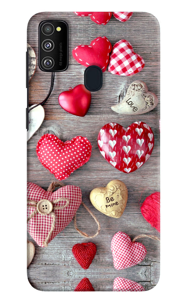 Love Wallpaper Samsung M21 2020 Hard Case Back Cover by Casekaro