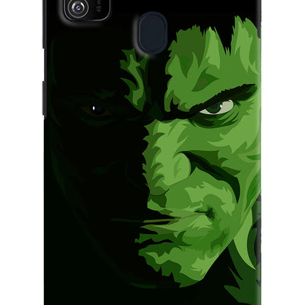 HULK Samsung M21 2020 Hard Case Back Cover by Casekaro