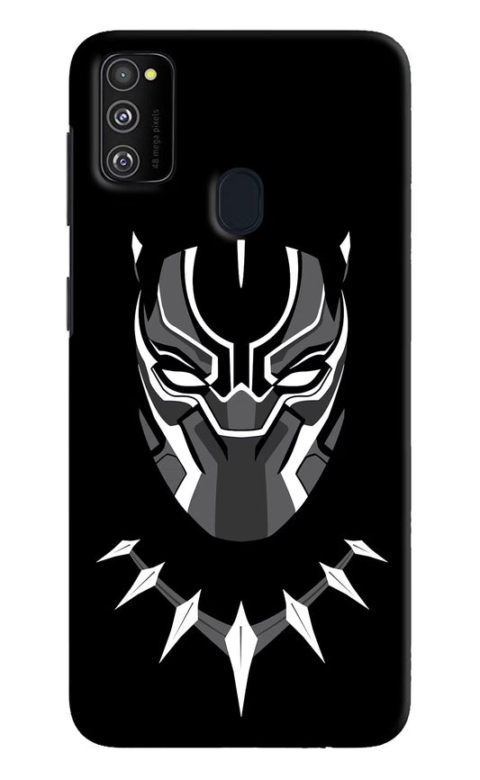 Black Panther Samsung M21 2020 Hard Case Back Cover by Casekaro