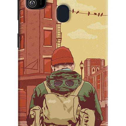 Adventurous Samsung M21 2020 Hard Case Back Cover by Casekaro