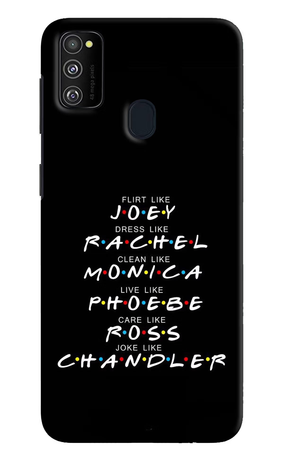 FRIENDS Character Samsung M21 2020 Hard Case Back Cover by Casekaro