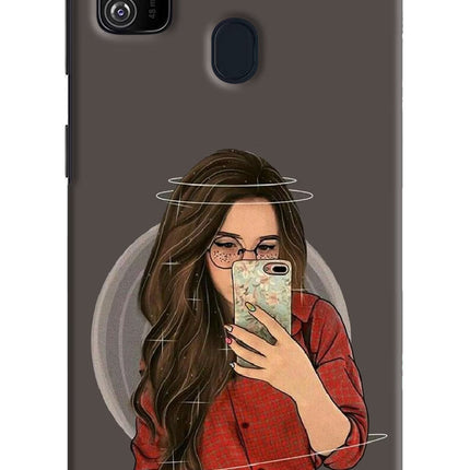Selfie Queen Samsung M21 2020 Hard Case Back Cover by Casekaro