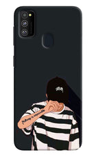 Aesthetic Boy Samsung M21 2020 Hard Case Back Cover by Casekaro