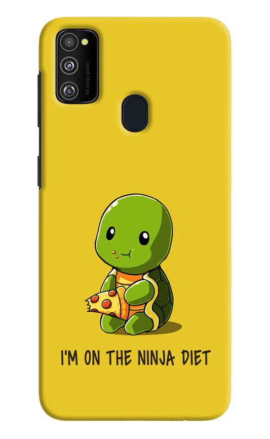 I'm on Ninja Diet Samsung M21 2020 Hard Case Back Cover by Casekaro