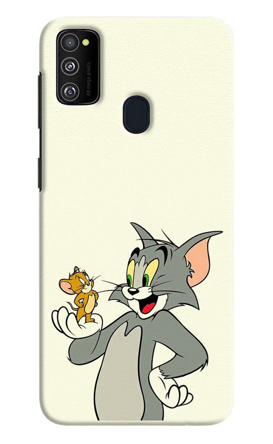 Tom & Jerry Samsung M21 2020 Hard Case Back Cover by Casekaro