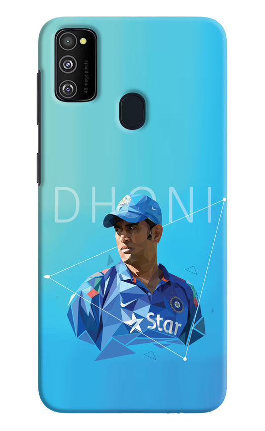 Dhoni Artwork Samsung M21 2020 Hard Case Back Cover by Casekaro