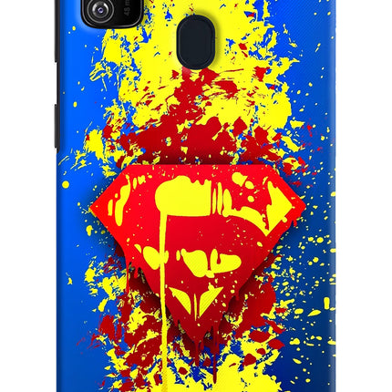Superman logo Samsung M21 2020 Hard Case Back Cover by Casekaro