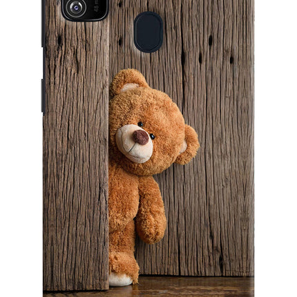 Teddy Wooden Samsung M21 2020 Hard Case Back Cover by Casekaro