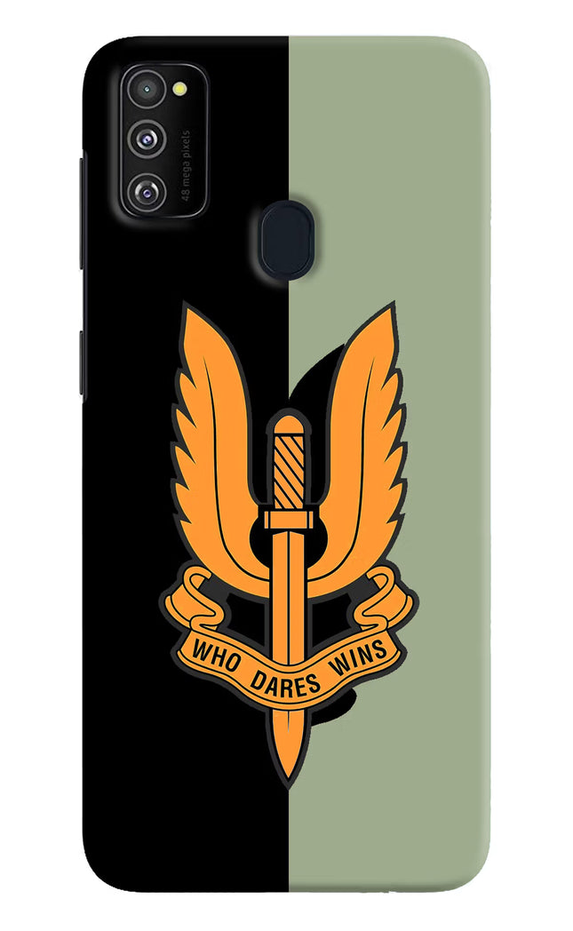 Balidan Logo Samsung M21 2020 Hard Case Back Cover by Casekaro