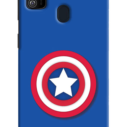 Shield Samsung M21 2020 Hard Case Back Cover by Casekaro