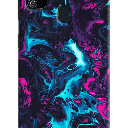 Abstract Samsung M21 2020 Hard Case Back Cover by Casekaro