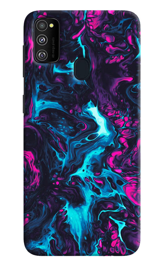 Abstract Samsung M21 2020 Hard Case Back Cover by Casekaro