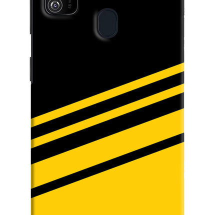 Yellow Shades Samsung M21 2020 Hard Case Back Cover by Casekaro