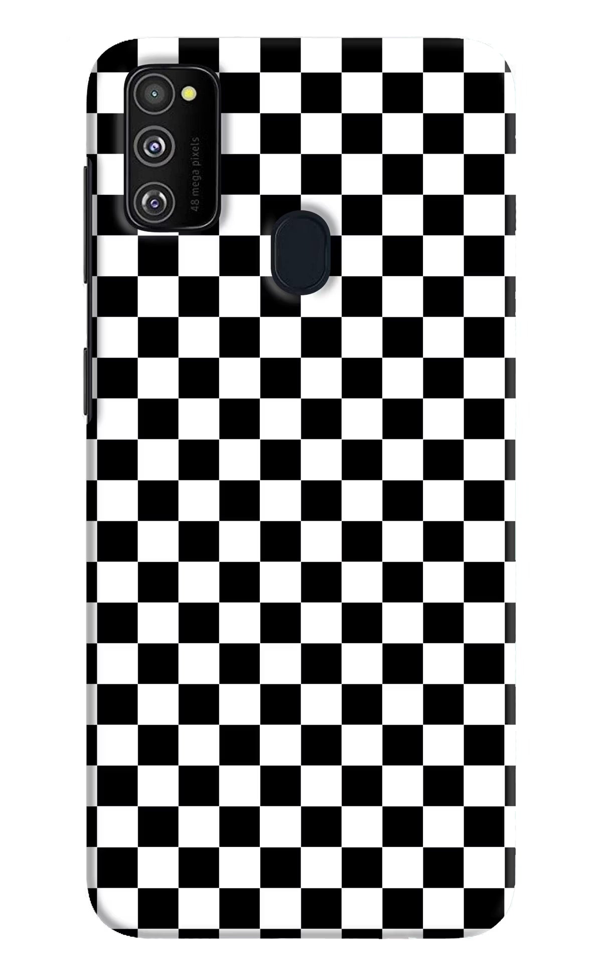 Chess Board Samsung M21 2020 Hard Case Back Cover by Casekaro