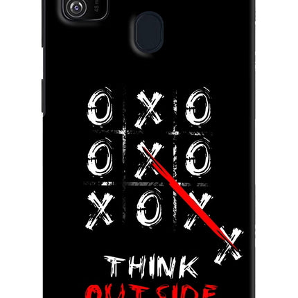 Think out of the BOX Samsung M21 2020 Hard Case Back Cover by Casekaro