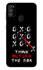 Think out of the BOX Samsung M21 2020 Hard Case Back Cover by Casekaro