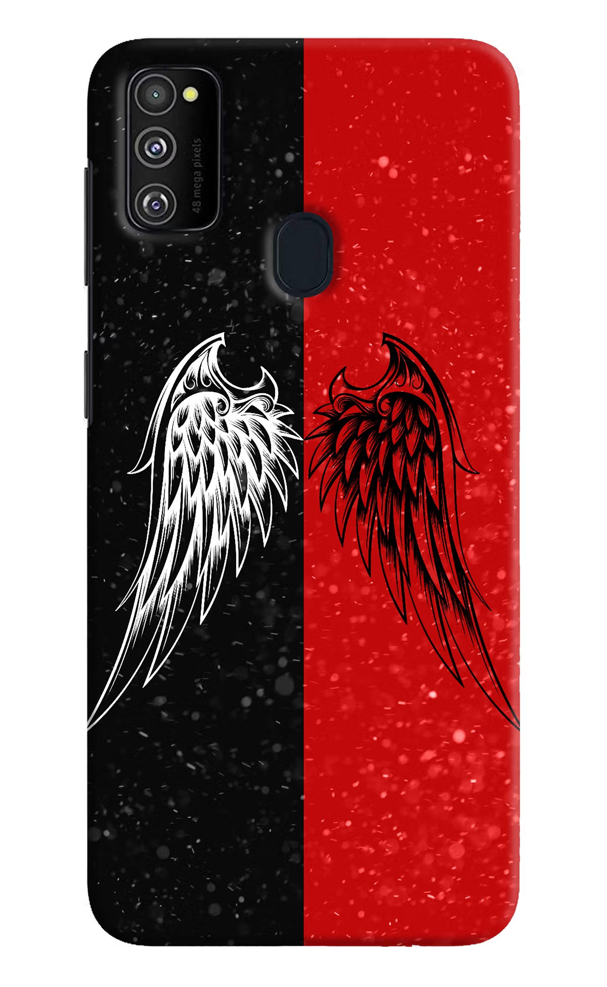 Wings Samsung M21 2020 Hard Case Back Cover by Casekaro
