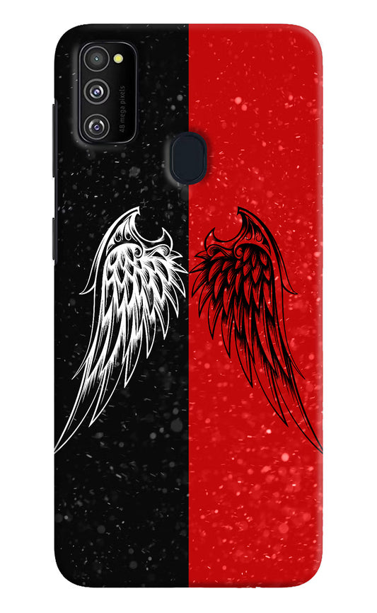 Wings Samsung M21 2020 Hard Case Back Cover by Casekaro