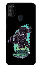 Black Panther Samsung M21 2020 Hard Case Back Cover by Casekaro