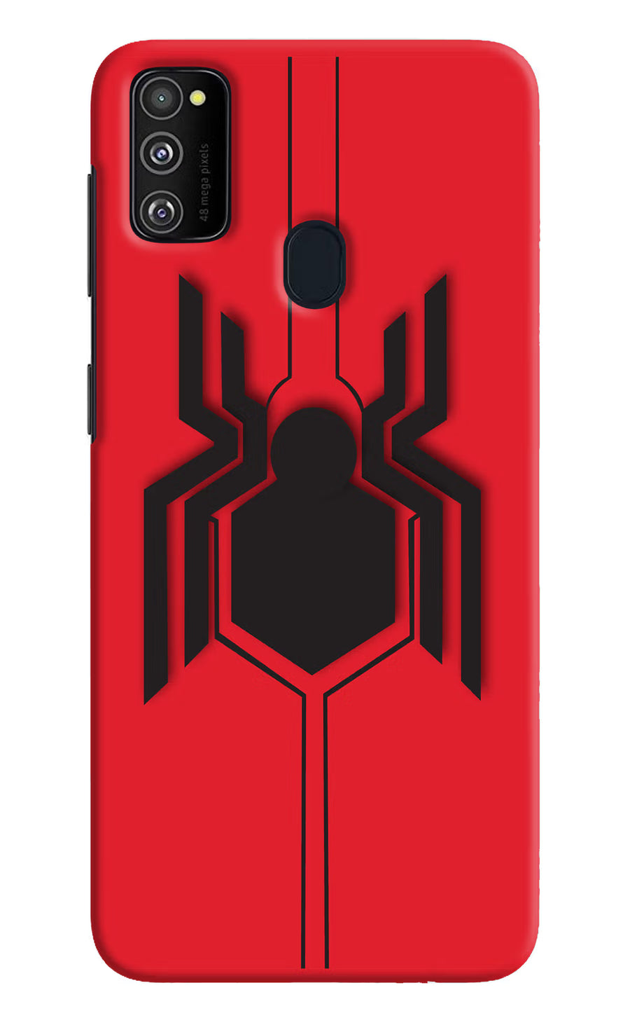Spider Samsung M21 2020 Back Cover, Hard case