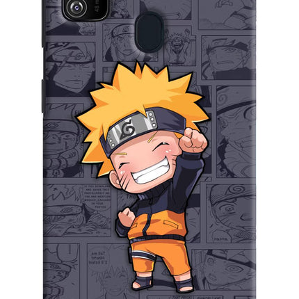 Chota Naruto Samsung M21 2020 Hard Case Back Cover by Casekaro