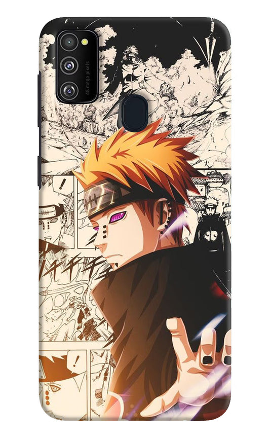 Pain Anime Samsung M21 2020 Hard Case Back Cover by Casekaro