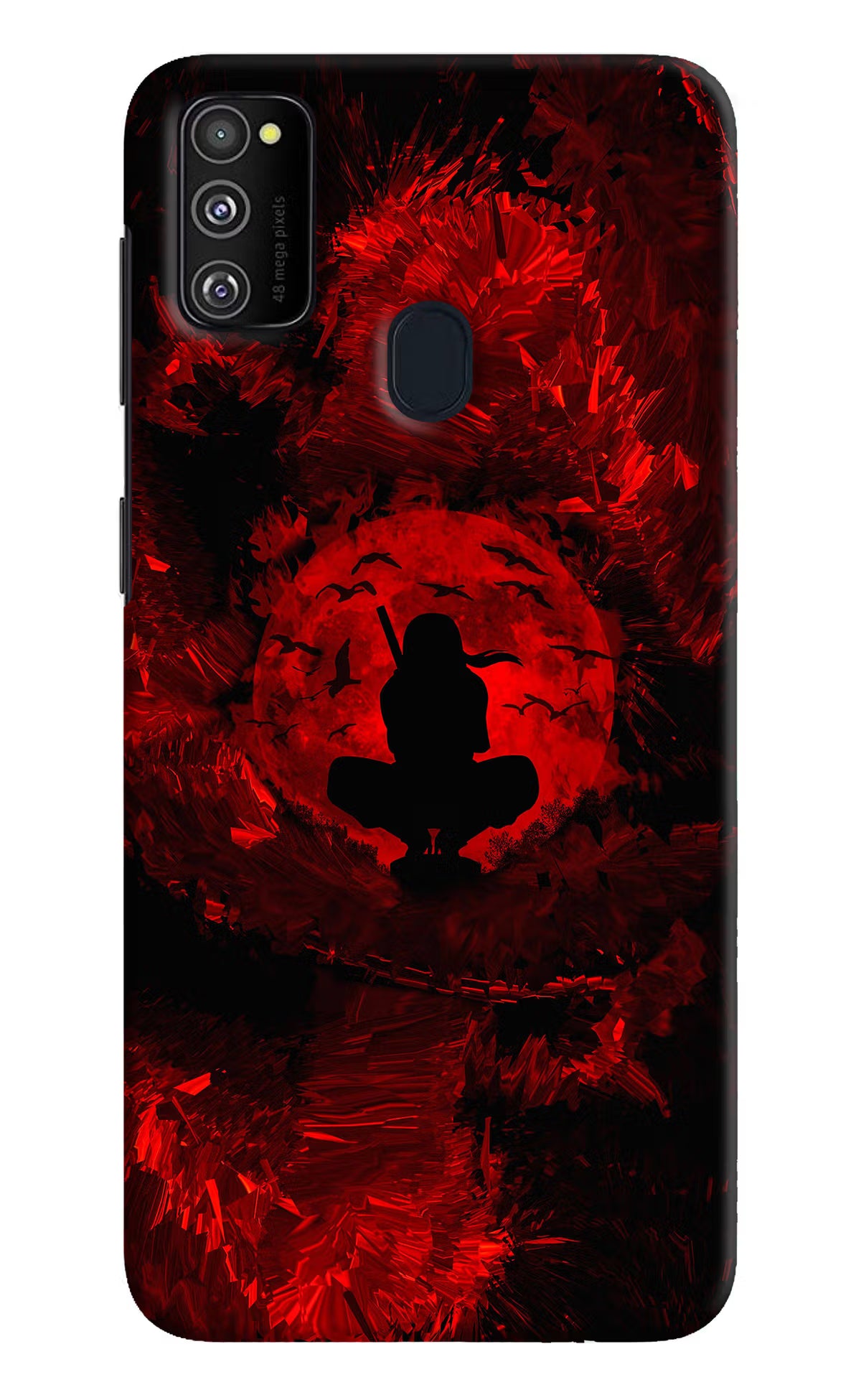 Itachi Uchiha Samsung M21 2020 Hard Case Back Cover by Casekaro